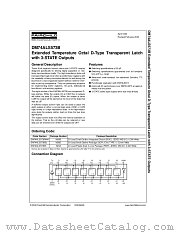 DM74ALS573BSJ datasheet pdf Fairchild Semiconductor