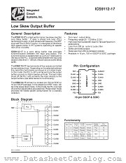 ICS9112-17 datasheet pdf Texas Instruments