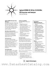 E2928A datasheet pdf Agilent (Hewlett-Packard)