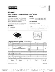NDS8425_NL datasheet pdf Fairchild Semiconductor