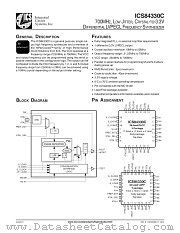 ICS84330C datasheet pdf Texas Instruments