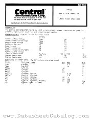 2N6732 datasheet pdf Central Semiconductor