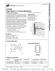 5962-9203501M2A datasheet pdf National Semiconductor