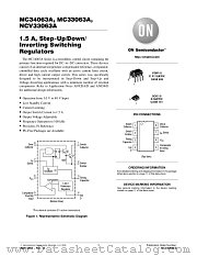 MC33063AVD datasheet pdf ON Semiconductor