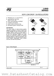 L4940XX5 datasheet pdf ST Microelectronics