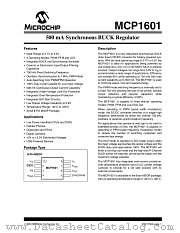 MCP1601-I/MS datasheet pdf Microchip