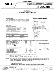 UPA2730TP-E1 datasheet pdf NEC