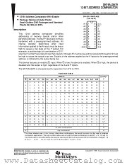 SN74ALS679NSR datasheet pdf Texas Instruments