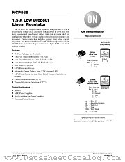 NCP565 datasheet pdf ON Semiconductor