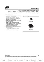 PSD834F2V-15M datasheet pdf ST Microelectronics