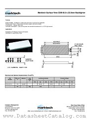 MTBL2134-G datasheet pdf Marktech Optoelectronics