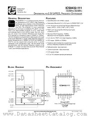ICS8432-111 datasheet pdf Texas Instruments
