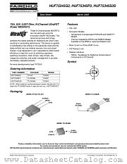 HUF75345S3ST_NL datasheet pdf Fairchild Semiconductor