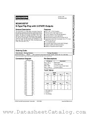 SCAN18374TSSC datasheet pdf Fairchild Semiconductor