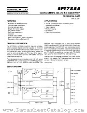 SPT7855SIT datasheet pdf Fairchild Semiconductor