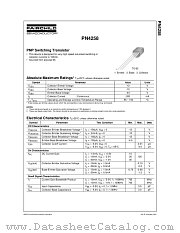 PN4258_D26Z datasheet pdf Fairchild Semiconductor