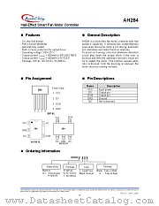AH284 datasheet pdf Anachip