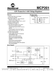 MCP201-I/SN datasheet pdf Microchip
