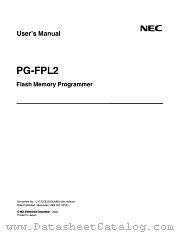 PG-FPL2 datasheet pdf NEC