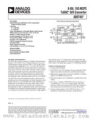 AD9748ACP datasheet pdf Analog Devices