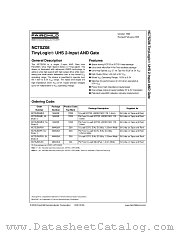 NC7SZ08L6X datasheet pdf Fairchild Semiconductor