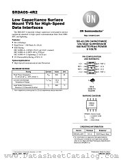 SRDA05-4R2 datasheet pdf ON Semiconductor