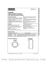 74ABT899CMSA datasheet pdf Fairchild Semiconductor