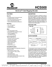 HCS500/SM datasheet pdf Microchip