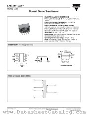 LPE-4841-A307 datasheet pdf Vishay