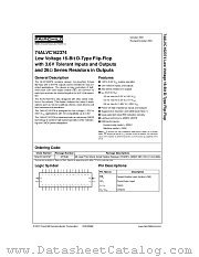 74ALVC162374TX datasheet pdf Fairchild Semiconductor
