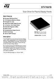 STV7697B datasheet pdf ST Microelectronics