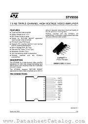 STV9556 datasheet pdf ST Microelectronics