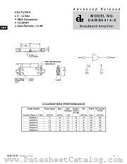 DAMB6414-X datasheet pdf DAICO Industries