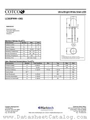 LC503PWN1-50Q datasheet pdf Marktech Optoelectronics