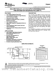 TPS54974PWP datasheet pdf Texas Instruments