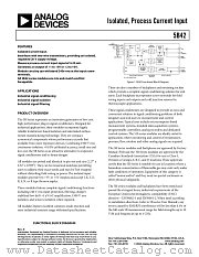 5B42-02 datasheet pdf Analog Devices
