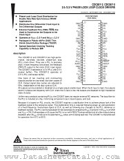 CDC857-3DGGR datasheet pdf Texas Instruments