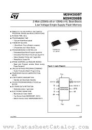 M29W200BB55M1 datasheet pdf ST Microelectronics