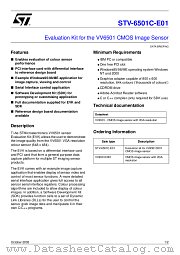 STV-6501C-D01 datasheet pdf ST Microelectronics