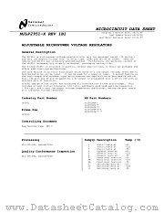 5962-3870501MXA datasheet pdf National Semiconductor