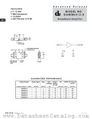 DAMB6412-X datasheet pdf DAICO Industries