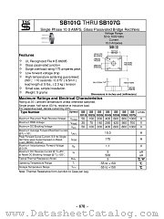 SB106G datasheet pdf Taiwan Semiconductor