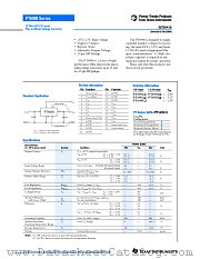 PT6901 datasheet pdf Texas Instruments