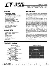 LT1205 datasheet pdf Linear Technology