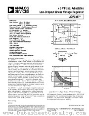ADP3367AR-REEL datasheet pdf Analog Devices