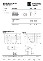 MQF45.0-3600/01 datasheet pdf Vectron
