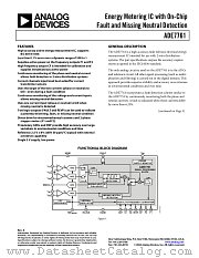 ADE7761ARS datasheet pdf Analog Devices