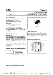 ITA6V1U1RL datasheet pdf ST Microelectronics