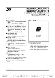 M58CR064P90ZB6T datasheet pdf ST Microelectronics