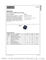 RMPA2451 datasheet pdf Fairchild Semiconductor